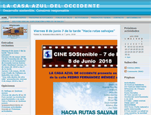 Tablet Screenshot of lacasaazuldeoccidente.otroccidente.org